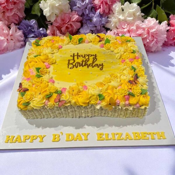 Garden Glow Cake