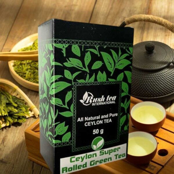 hand made Rolling Green Tea (50g Box)