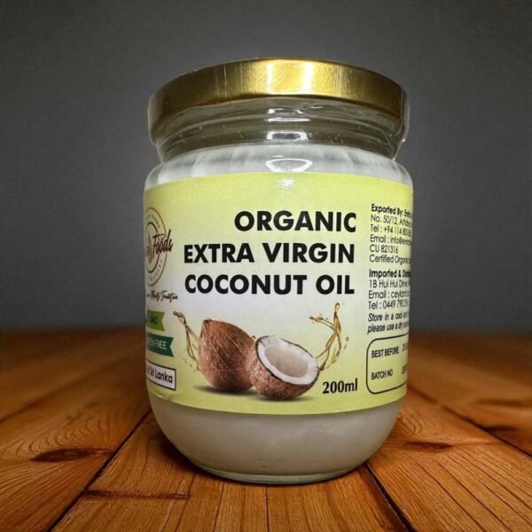 Organic Extra Virgin Coconut Oil 200ml