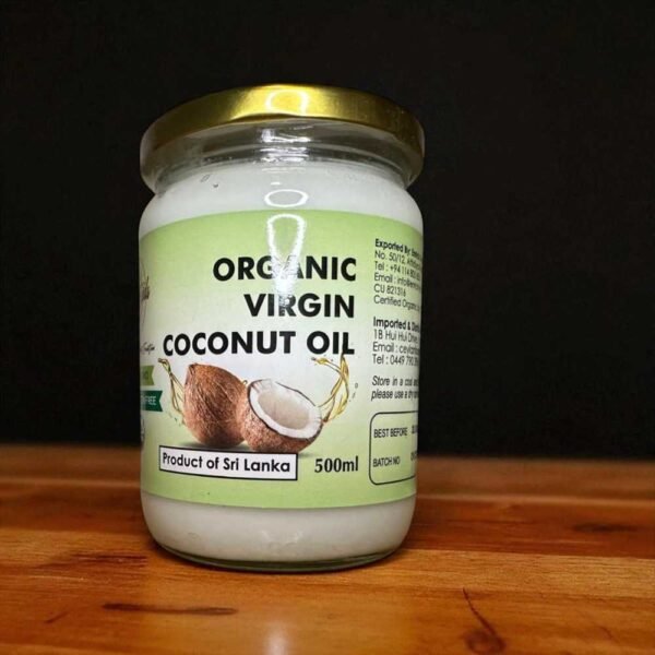 Organic Virgin Coconut Oil 500ml