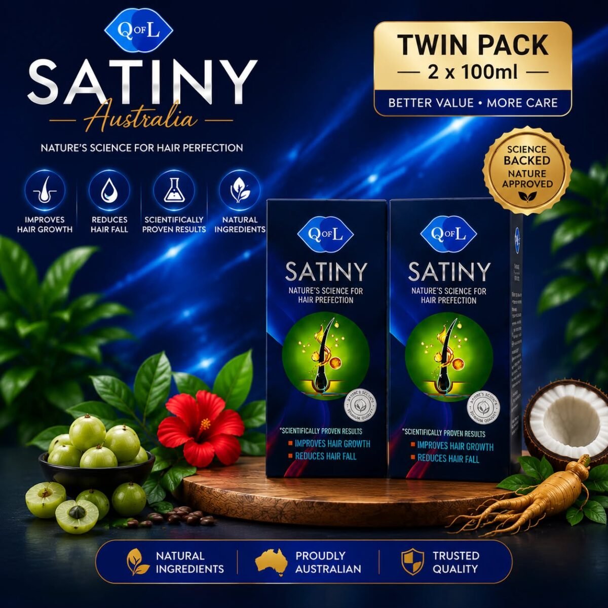 SATINY Twin Pack (2 Bottles) - Image 1
